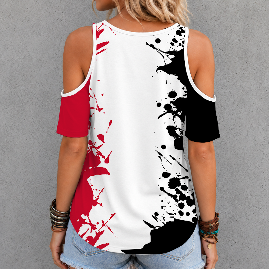 Limited Edition – Customized Nba Portland Trail Blazers Criss Cross V-Neck Top - Image 2