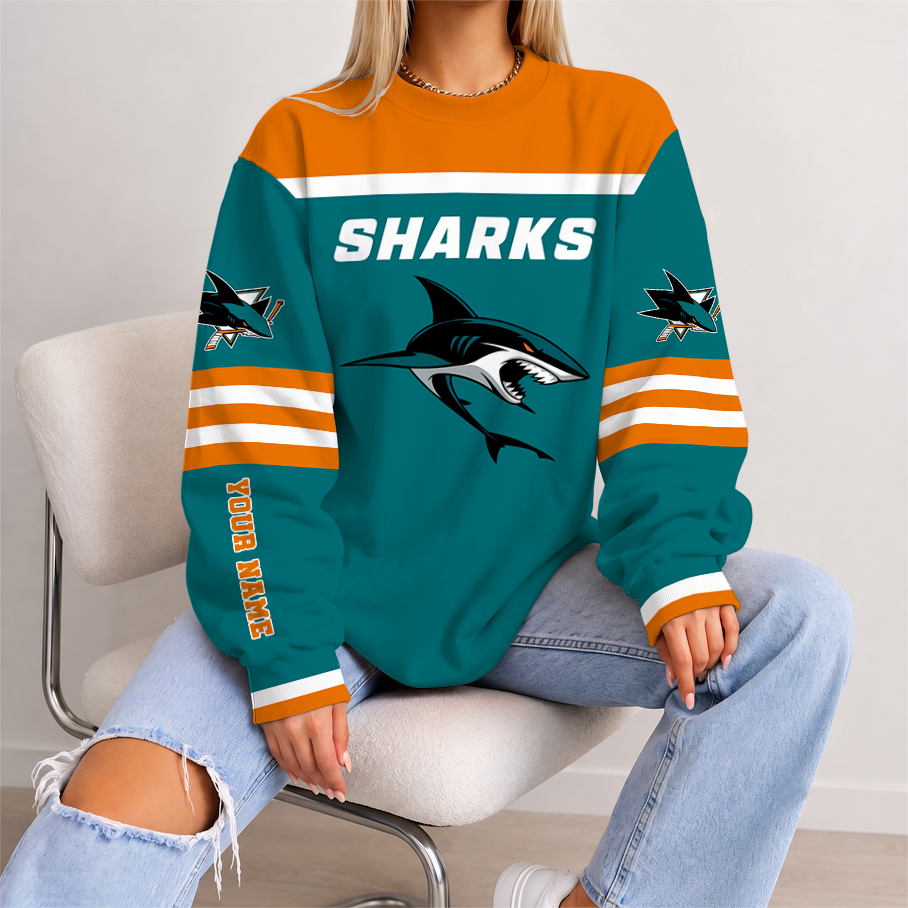 Limited Edition – Customized NHL San Jose Sharks Unisex Sweatshirt