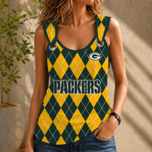 Limited Edition – Customized NFL Green Bay Packers O-Ring Shoulder Tank Top
