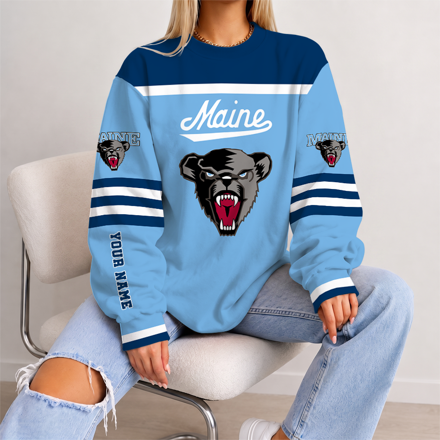 Limited Edition – Customized NCAA Maine Black Bears Unisex Sweatshirt