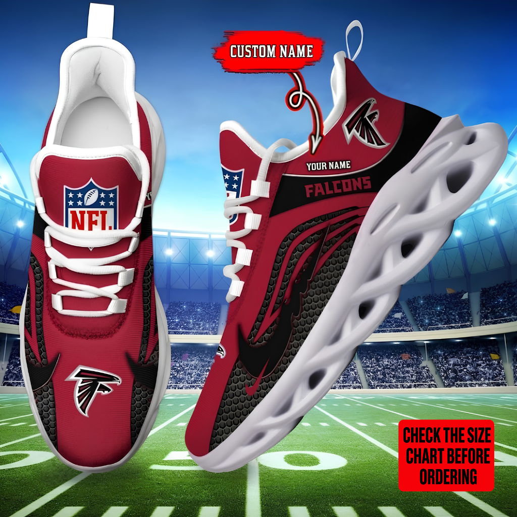 Limited Edition – Customized NFL Atlanta Falcons Unisex Max Soul Sneakers
