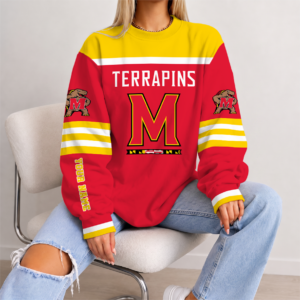 Limited Edition – New Customized NCAA Maryland Terrapins Strappy Unisex Sweatshirt