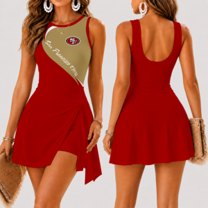 Limited Edition – Customized NFL San Francisco 49Ers Women’s Summer Skort Dress
