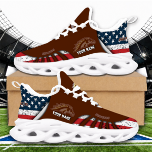 Limited Edition – Customized NCAA Western Michigan Broncos Unisex Max Soul Sneakers