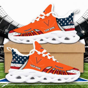 Limited Edition – Customized NCAA Virginia Cavaliers Unisex Max Soul Sneakers