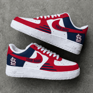 Limited Edition – Customized MLB St. Louis Cardinals Air Force 1 Shoes