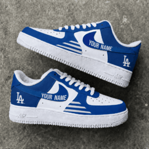 Limited Edition – Customized MLB Los Angeles Dodgers Air Force 1 Shoes