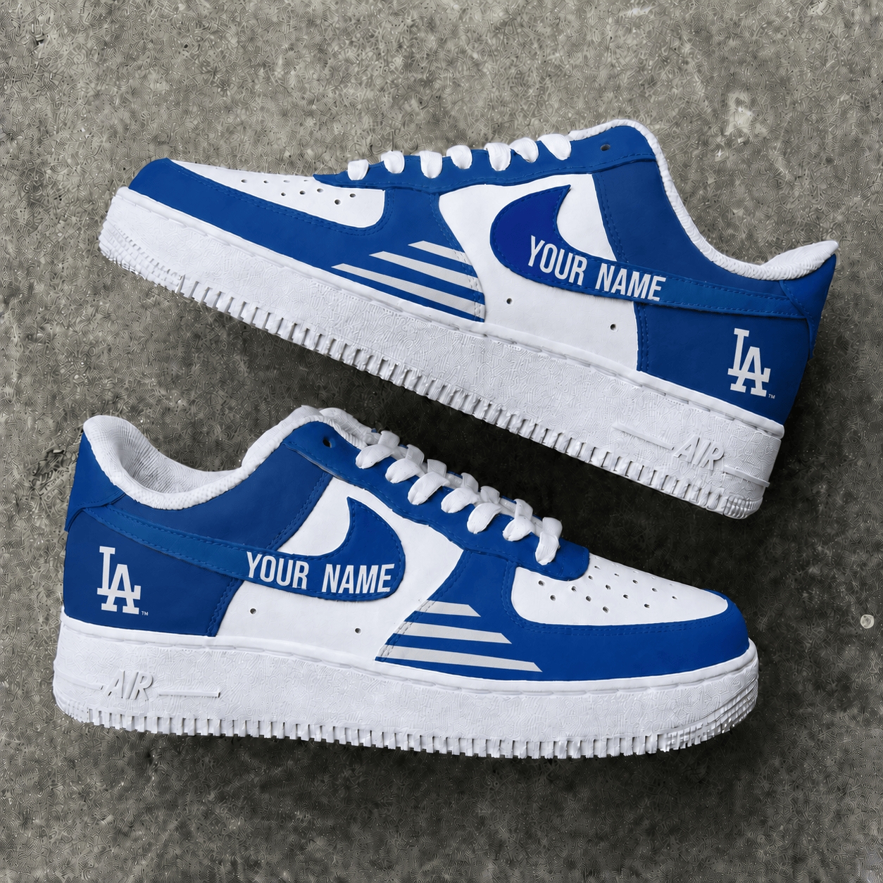 Limited Edition – Customized MLB Los Angeles Dodgers Air Force 1 Shoes