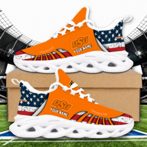 Limited Edition – Customized NCAA Oklahoma State Cowboys Unisex Max Soul Sneakers