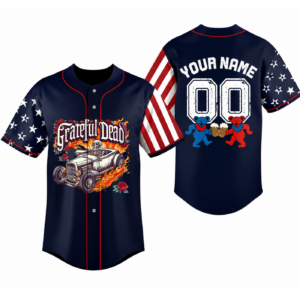 Limited Edition – Customized Grateful Dead Baseball Jersey
