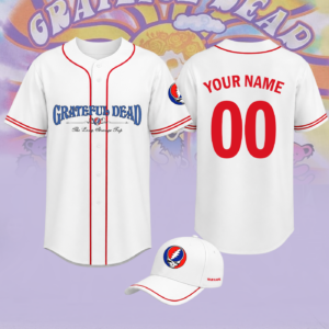 Limited Edition – Customized Grateful Dead Baseball Jersey
