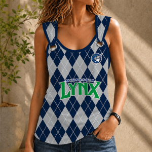 Limited Edition – Customized WNBA Minnesota Lynx O-Ring Shoulder Tank Top