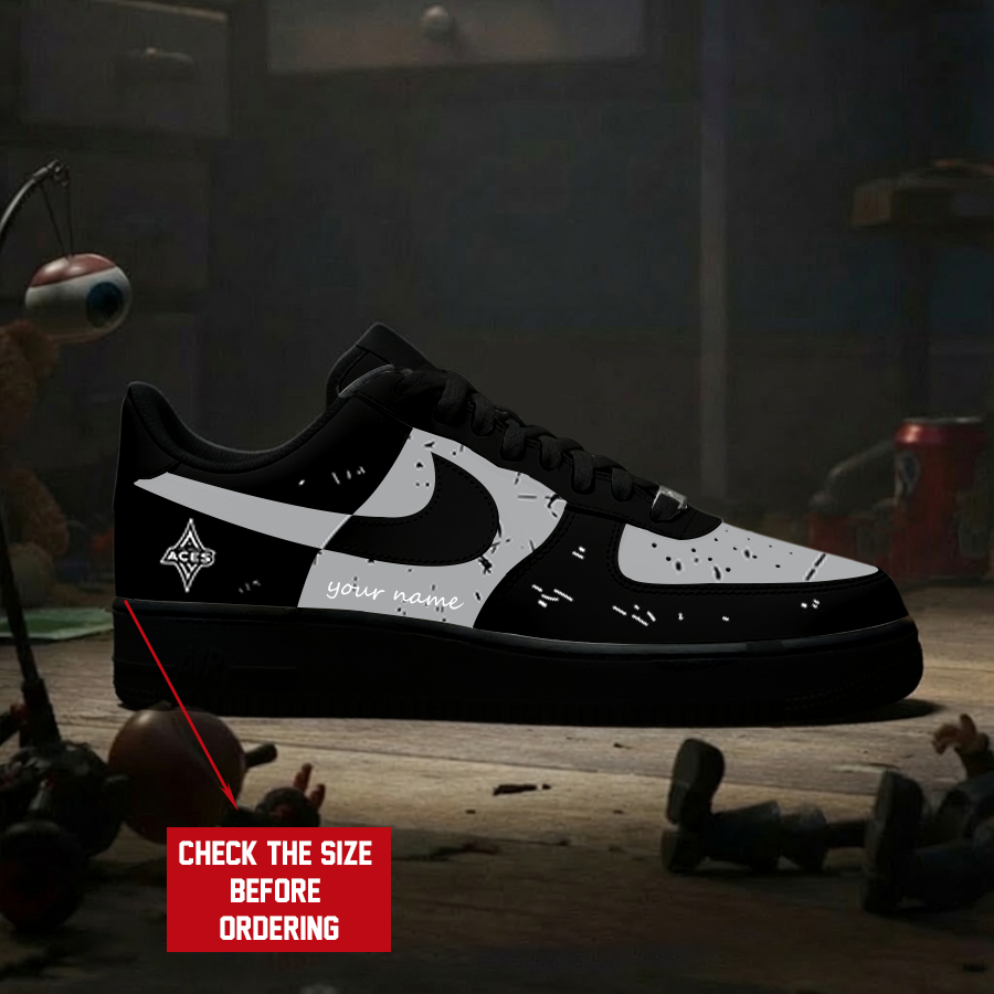 Limited Edition – Customized WNBA Las Vegas Aces Air Force 1 Shoes