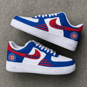 Limited Edition – Customized MLB Chicago Cubs Air Force 1 Shoes