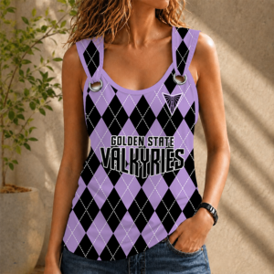 Limited Edition – Customized WNBA Golden State Valkyries O-Ring Shoulder Tank Top