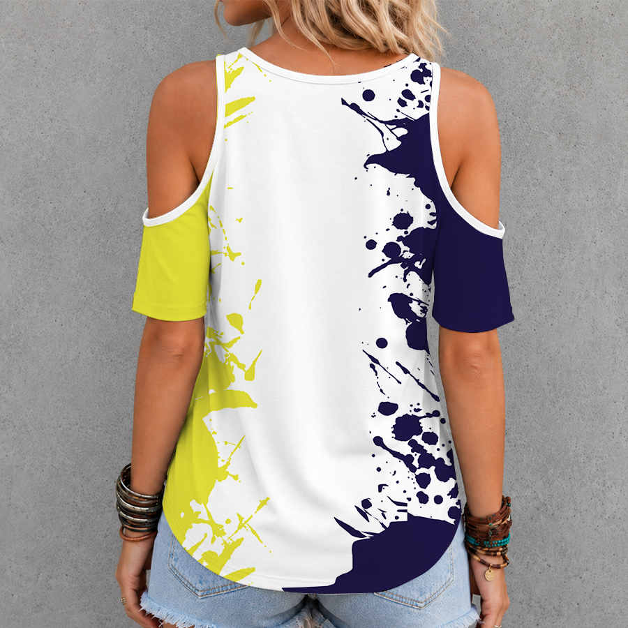 Limited Edition – Customized MLS Nashville Sc Criss Cross V-Neck Top - Image 2