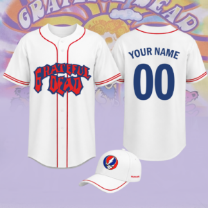 Limited Edition – Customized Grateful Dead Baseball Jersey