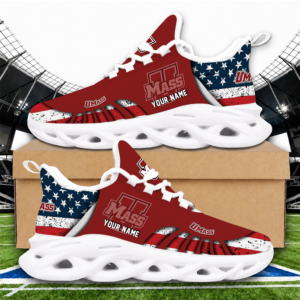 Limited Edition – Customized NCAA Umass Minutewomen Unisex Max Soul Sneakers