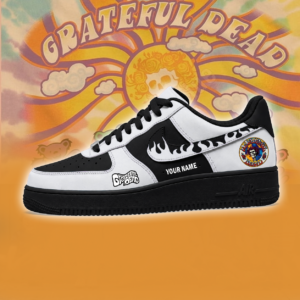 Limited Edition – Customized Grateful Dead Air Force 1 Shoes