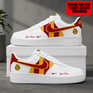 Limited Edition – Customized NCAA Minnesota Duluth Bulldogs Air Force 1 Shoes