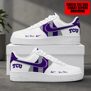 Limited Edition – Customized NCAA Tcu Horned Frogs Air Force 1 Shoes