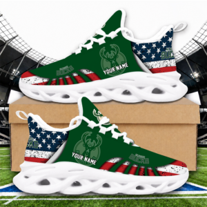 Limited Edition – New Customized Nba Milwaukee Bucks Premium Max Soul Sneakers