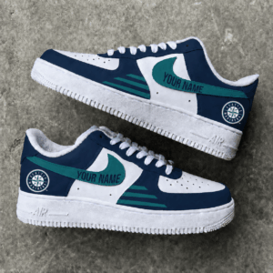 Limited Edition – Customized MLB Seattle Mariners Air Force 1 Shoes