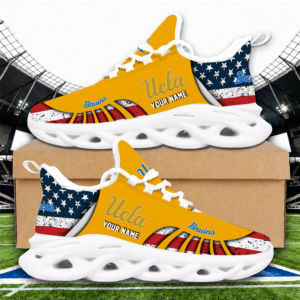Limited Edition – New Customized NCAA Ucla Bruins Strappy Unisex Max Soul Sneakers