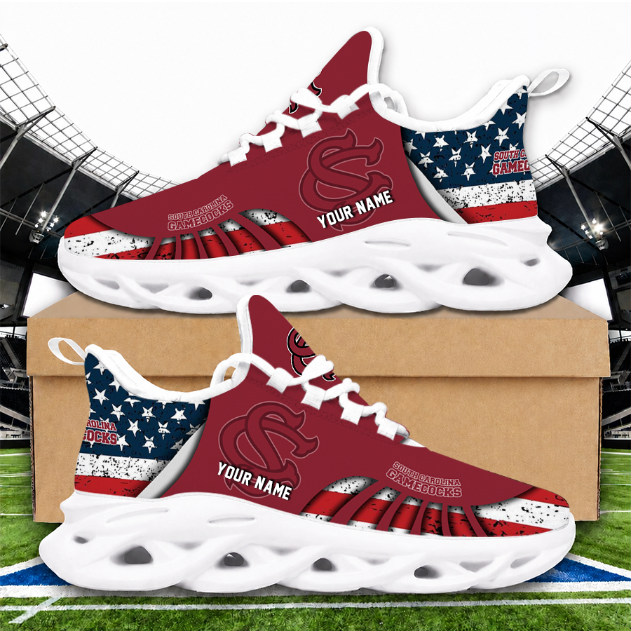 Limited Edition – Customized NCAA South Carolina Gamecocks Unisex Max Soul Sneakers