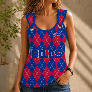Limited Edition – Customized NFL Buffalo Bills O-Ring Shoulder Tank Top