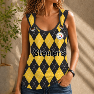 Limited Edition – Customized NFL Pittsburgh Steelers O-Ring Shoulder Tank Top