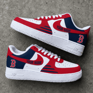 Limited Edition – Customized MLB Boston Red Sox Air Force 1 Shoes