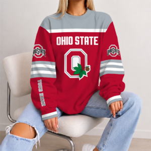 Limited Edition – New Customized NCAA Ohio State Buckeyes Strappy Unisex Sweatshirt