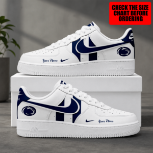 Limited Edition – Customized NCAA Penn State Nittany Lions Air Force 1 Shoes