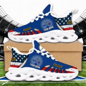 Limited Edition – Customized NFL Pittsburgh Steelers Unisex Max Soul Sneakers