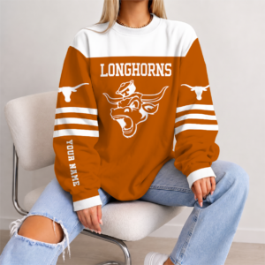 Limited Edition – New Customized NCAA Texas Longhorns Strappy Unisex Sweatshirt