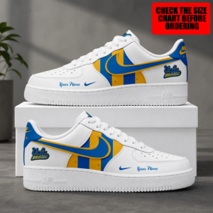 Limited Edition – Customized NCAA Ucla Bruins Air Force 1 Shoes