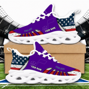 Limited Edition – New Customized Nba Utah Jazz Premium Max Soul Sneakers