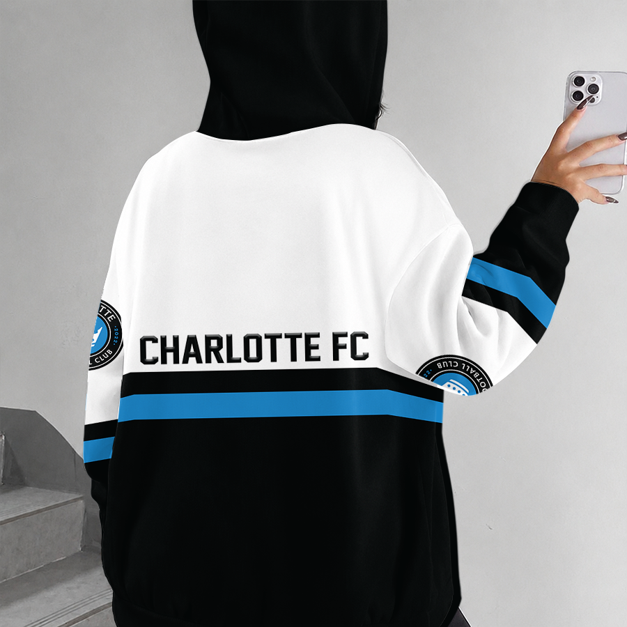 Limited Edition – Customized MLS Charlotte Fc Hoodie, Zip Hoodie - Image 2
