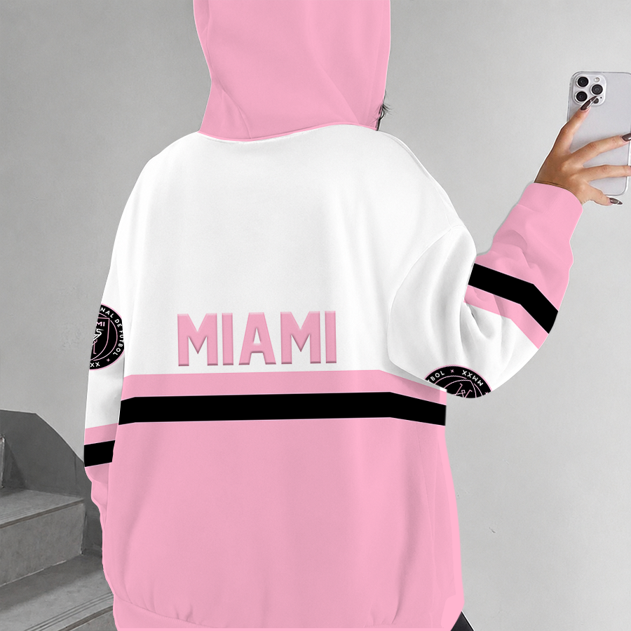 Limited Edition – Customized MLS Inter Miami Cf Hoodie, Zip Hoodie - Image 2