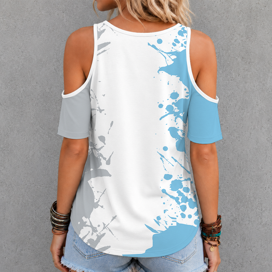 Limited Edition – Customized MLS Minnesota United Fc Criss Cross V-Neck Top - Image 2