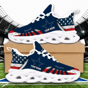 Limited Edition – Customized NFL Dallas Cowboys Unisex Max Soul Sneakers