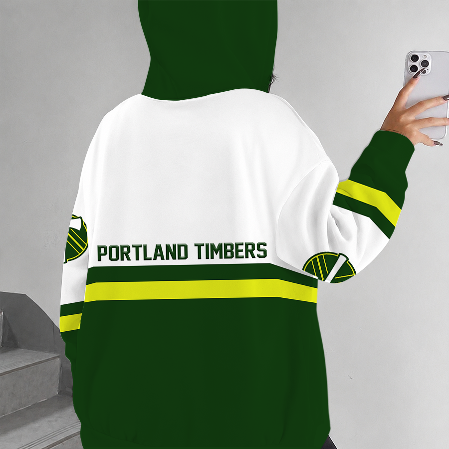 Limited Edition – Customized MLS Portland Timbers Hoodie, Zip Hoodie - Image 2