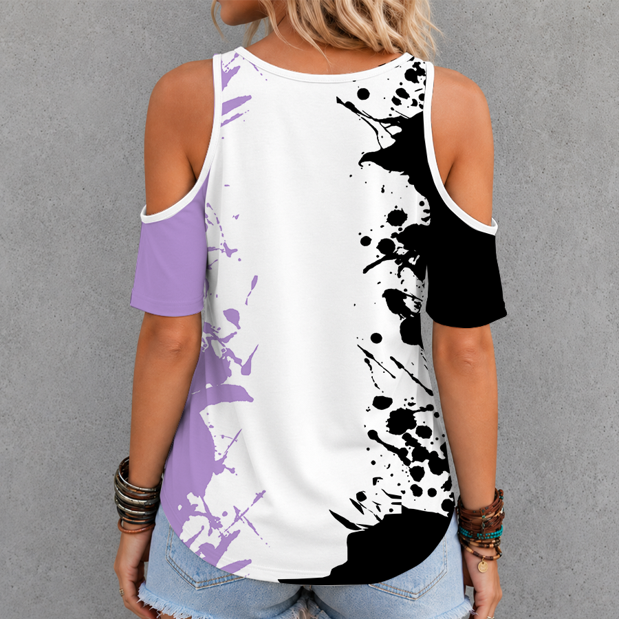 Limited Edition – Customized WNBA Golden State Valkyries Criss Cross V-Neck Top - Image 2