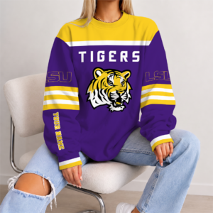 Limited Edition – New Customized NCAA Lsu Tigers Strappy Unisex Sweatshirt