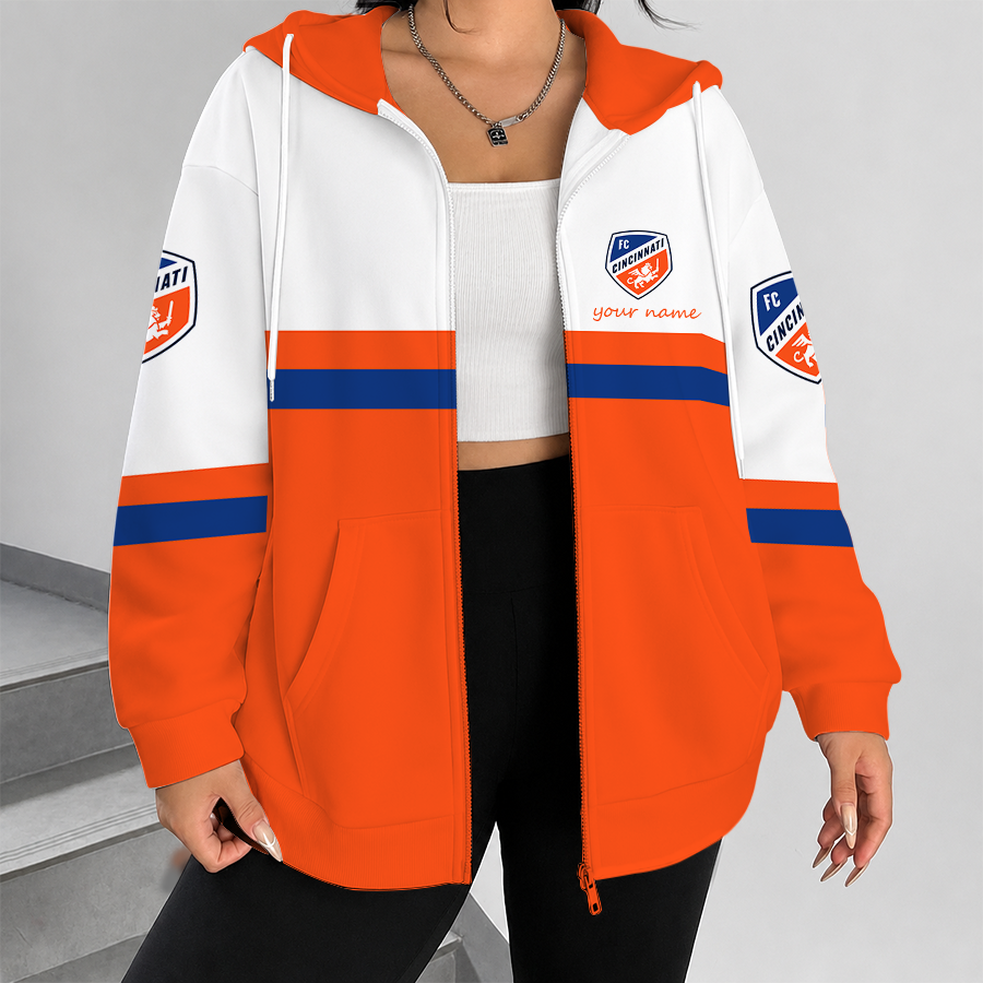 Limited Edition – Customized MLS Fc Cincinnati Hoodie, Zip Hoodie