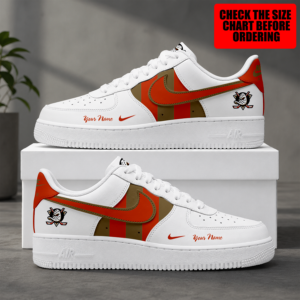 Limited Edition – Customized NHL Anaheim Ducks Air Force 1 Shoes