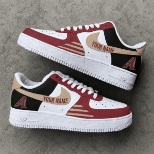Limited Edition – Customized MLB Arizona Diamondbacks Air Force 1 Shoes