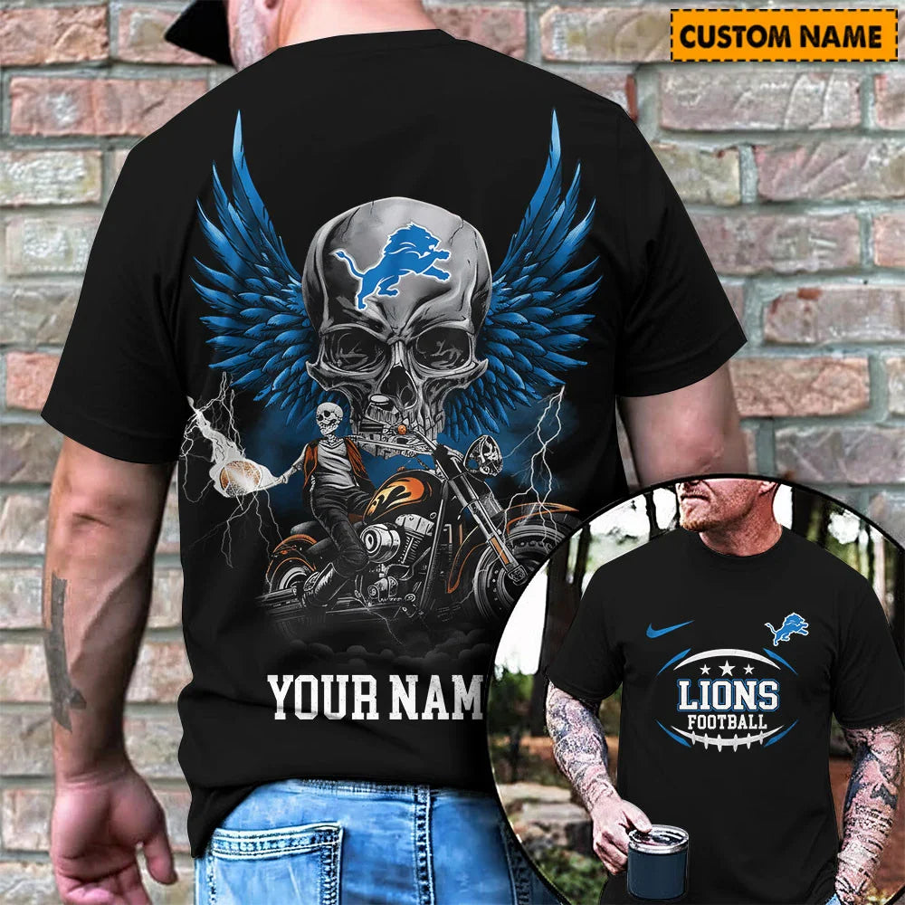 Limited Edition – Customized NFL Detroit Lions Unisex T-Shirt