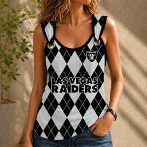 Limited Edition – Customized NFL Las Vegas Raiders O-Ring Shoulder Tank Top